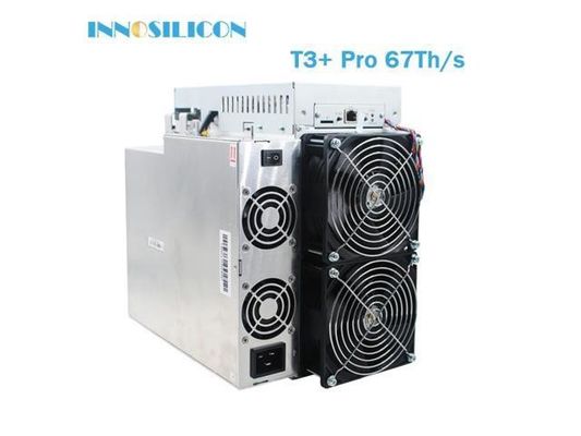 Innosilicon T3 + Pro 67t 67th / S Bitcoin BTC Miner Machine