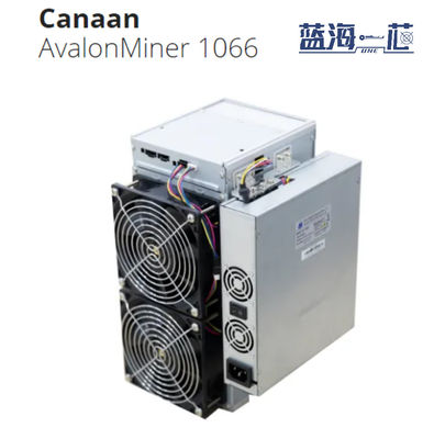 Canaan Avalonminer 50th BTC Miner Machine ، 3250w 3300w Avalon 1066 Pro 55th